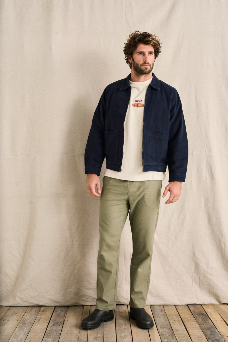 Twill Duty Jacket Midnight Navy