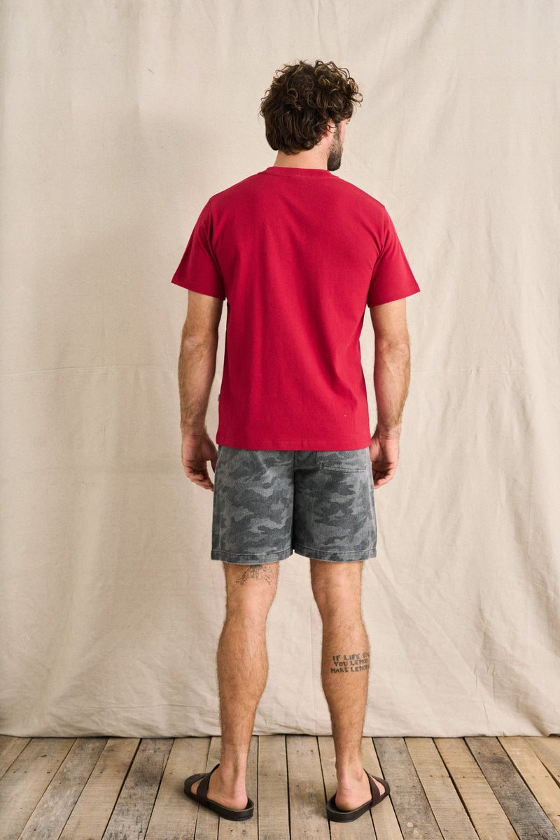 Bouquet Vintage Ss T-Shirt Merlot