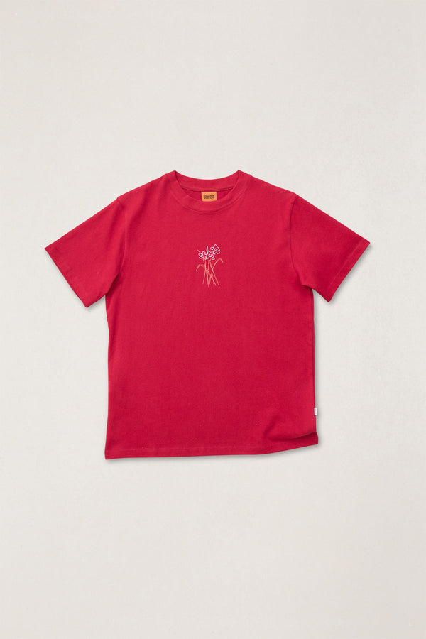 Bouquet Vintage Ss T-Shirt Merlot