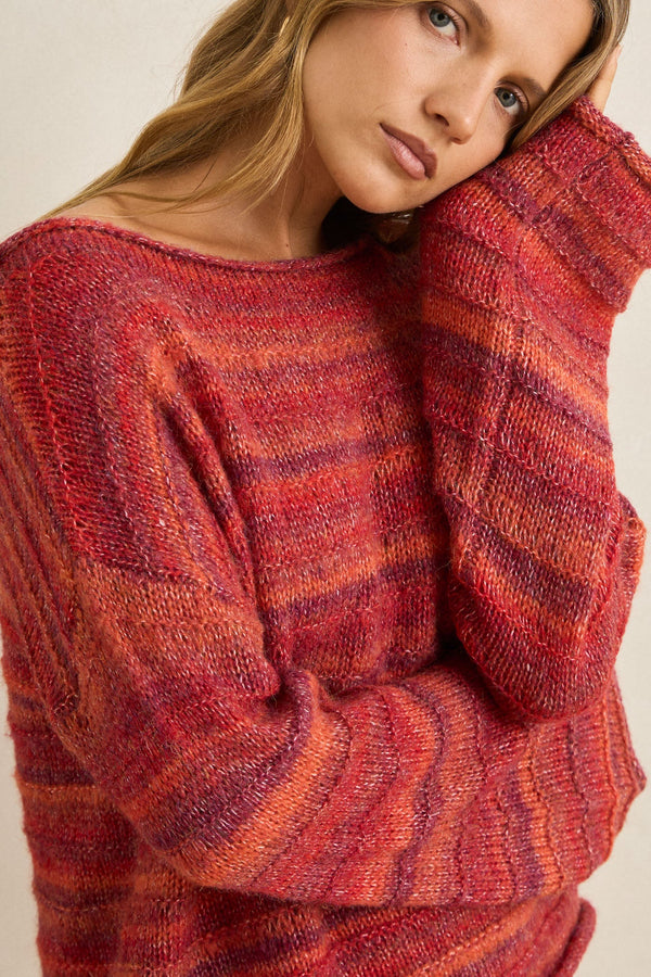 Baklava Knit Red