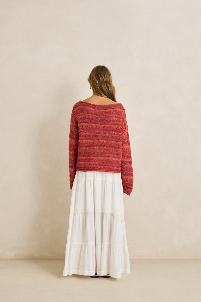 Baklava Knit Red