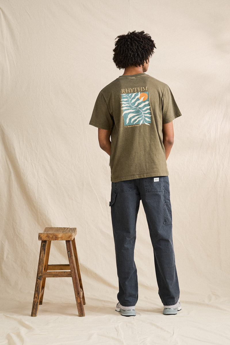 Fern Vintage Ss T-Shirt Olive