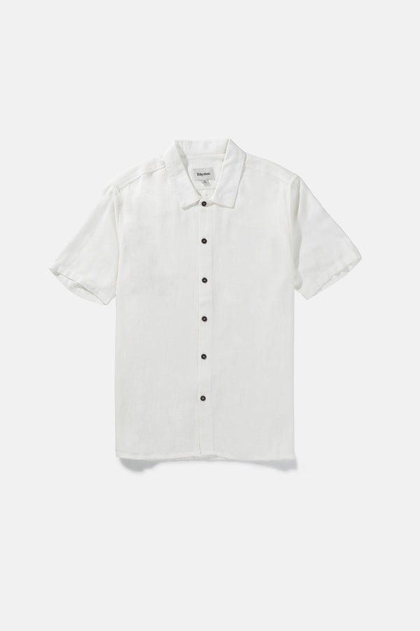 Textured Linen Ss Shirt Natural