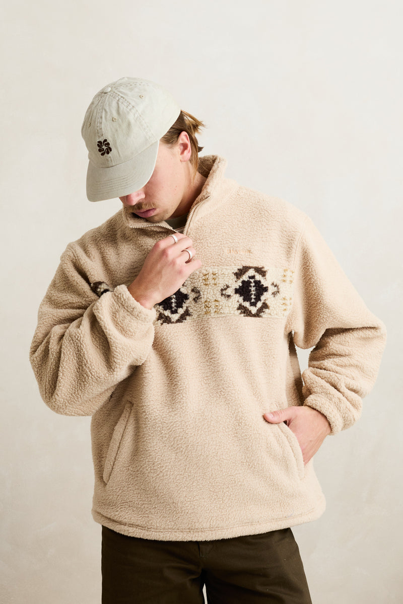 Dusty Quarter Zip Natural