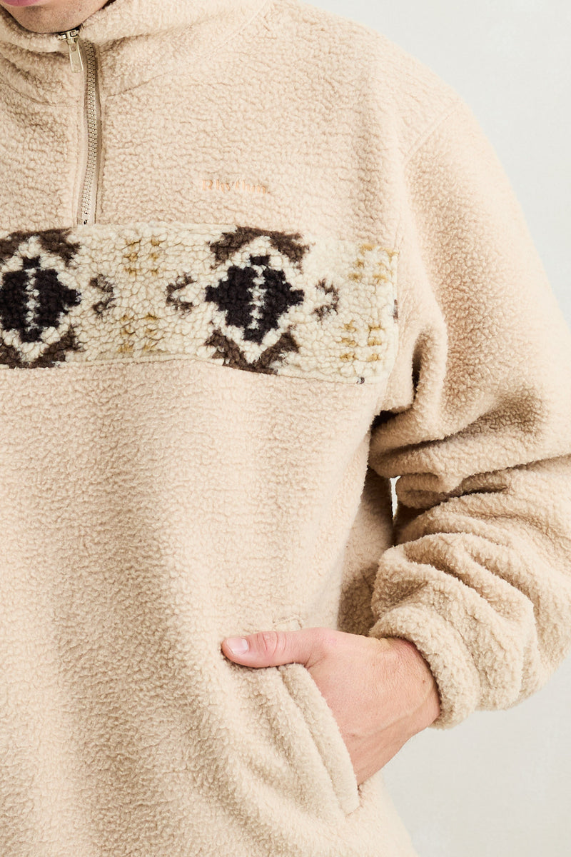 Dusty Quarter Zip Natural