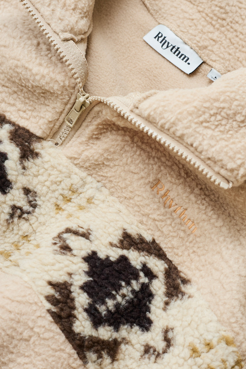 Dusty Quarter Zip Natural