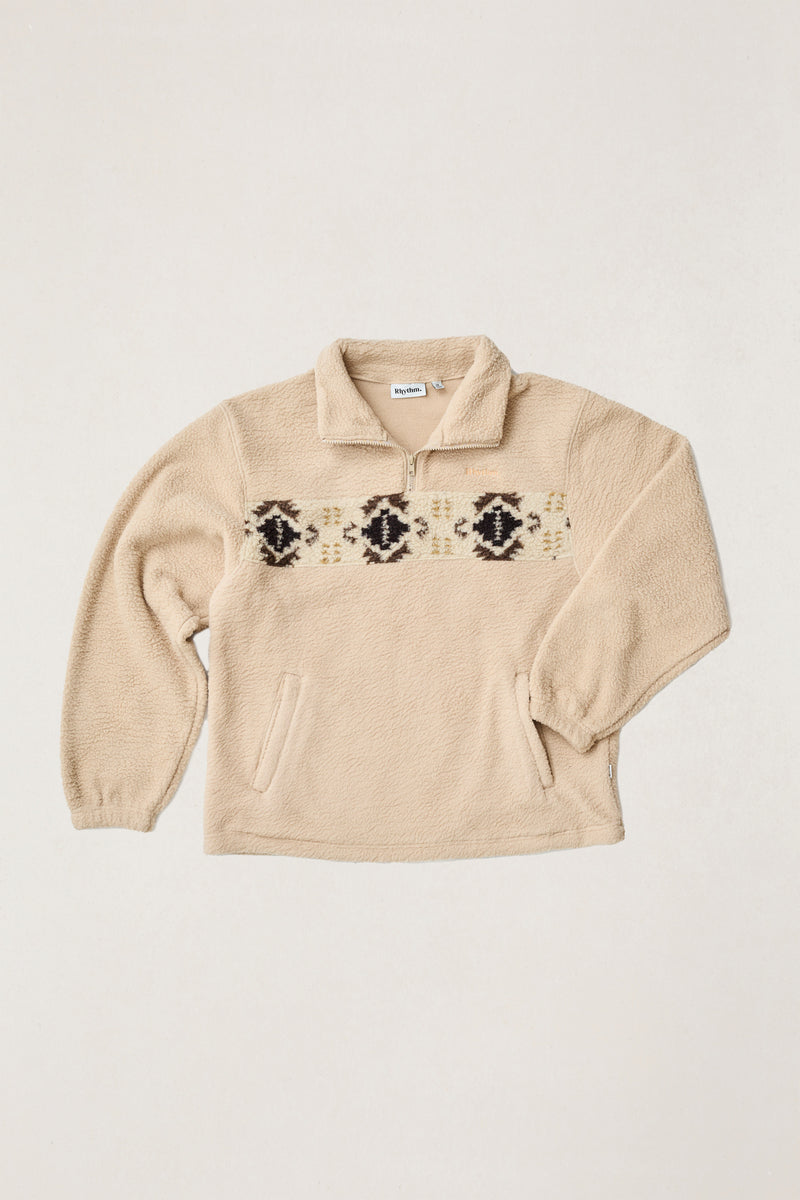 Dusty Quarter Zip Natural