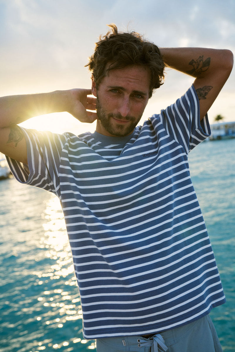 Chasm Ss T-Shirt Multi Blue