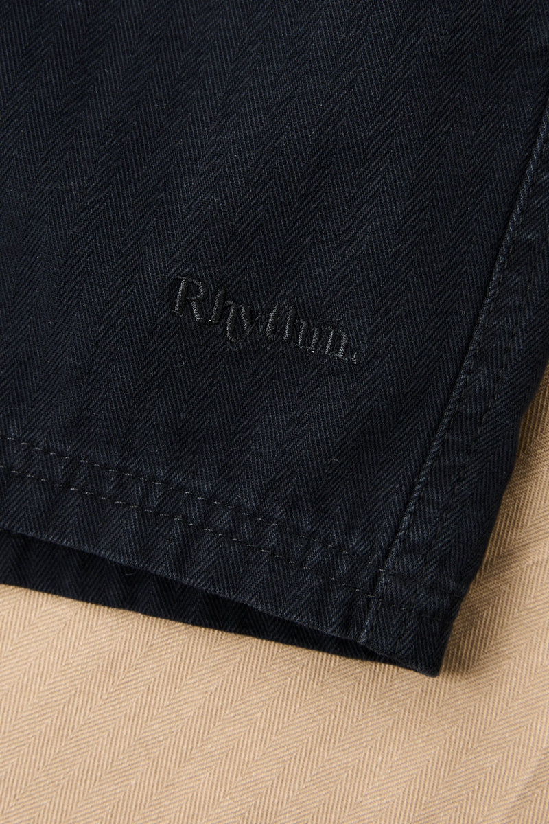 Haight Herringbone Short Vintage Black