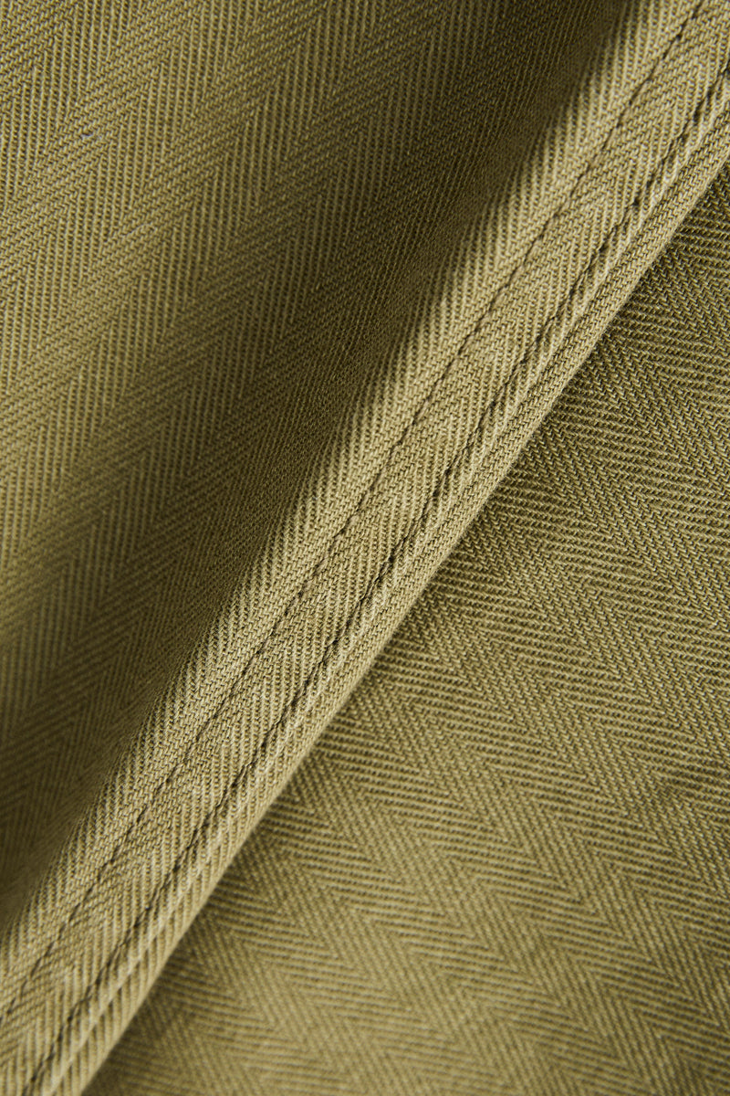 Essential Herringbone Jam Pant Olive