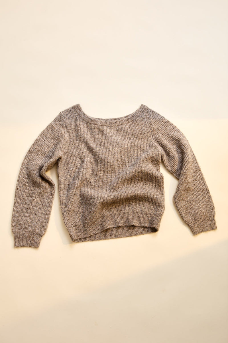 Ida Boat Neck Knit Oat