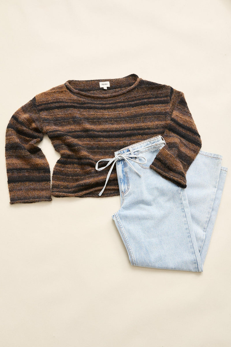 Charlie Low-Rise Denim Jean Light Wash