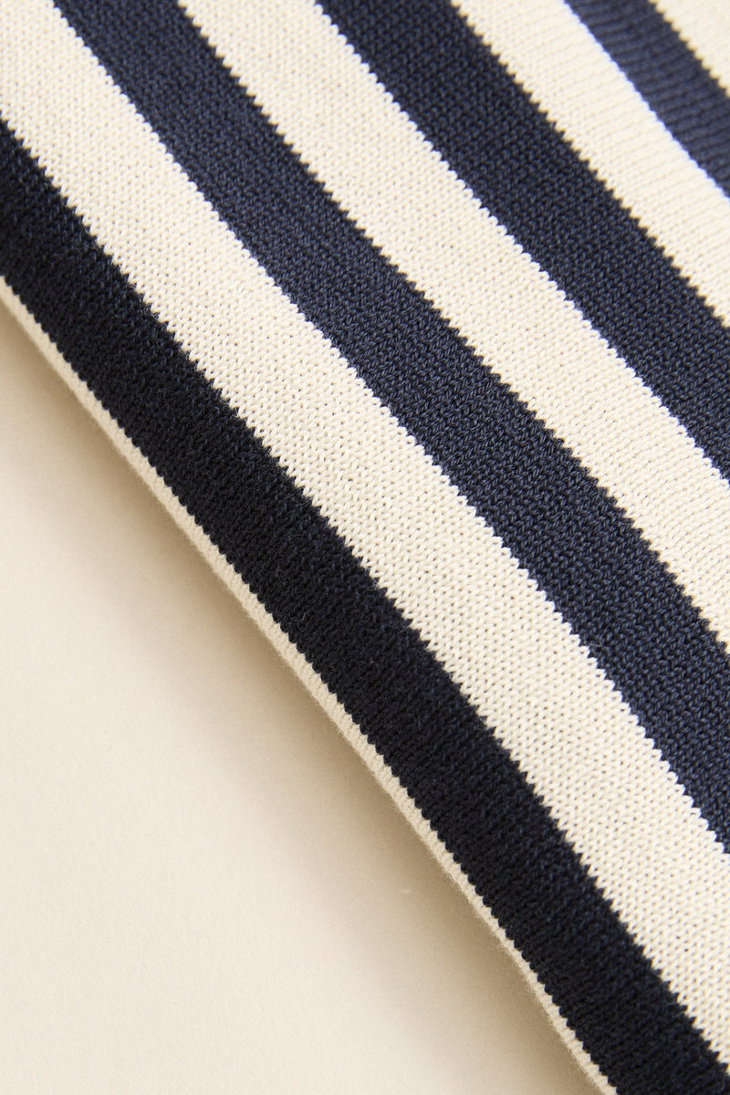 Contrast Linen Track Pant Ocean