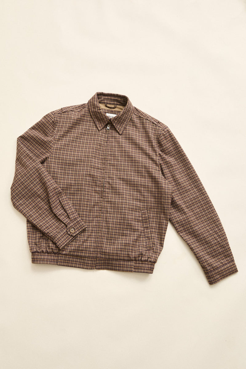 Jordy Check Jacket Cafe