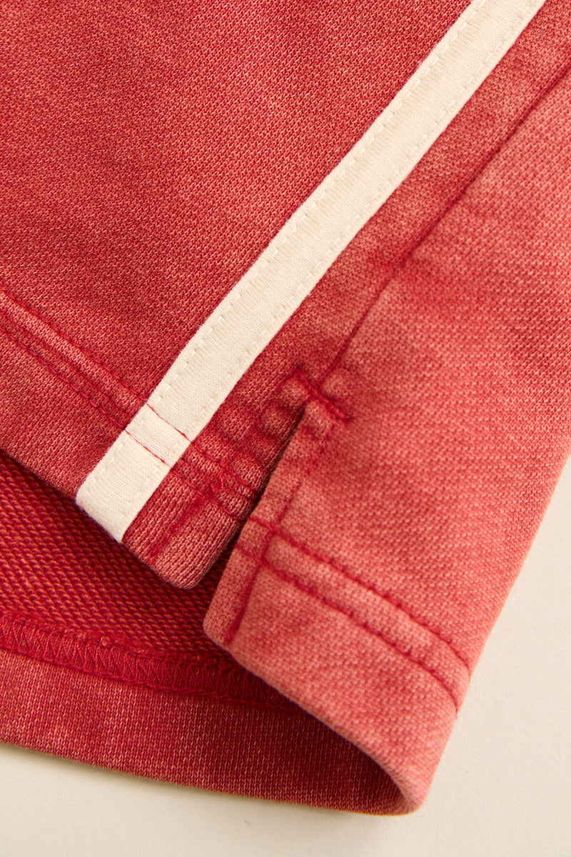 Sun Wash Terry Short Washed Red