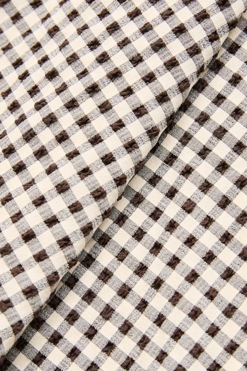 Capri Check Polo One Piece Black