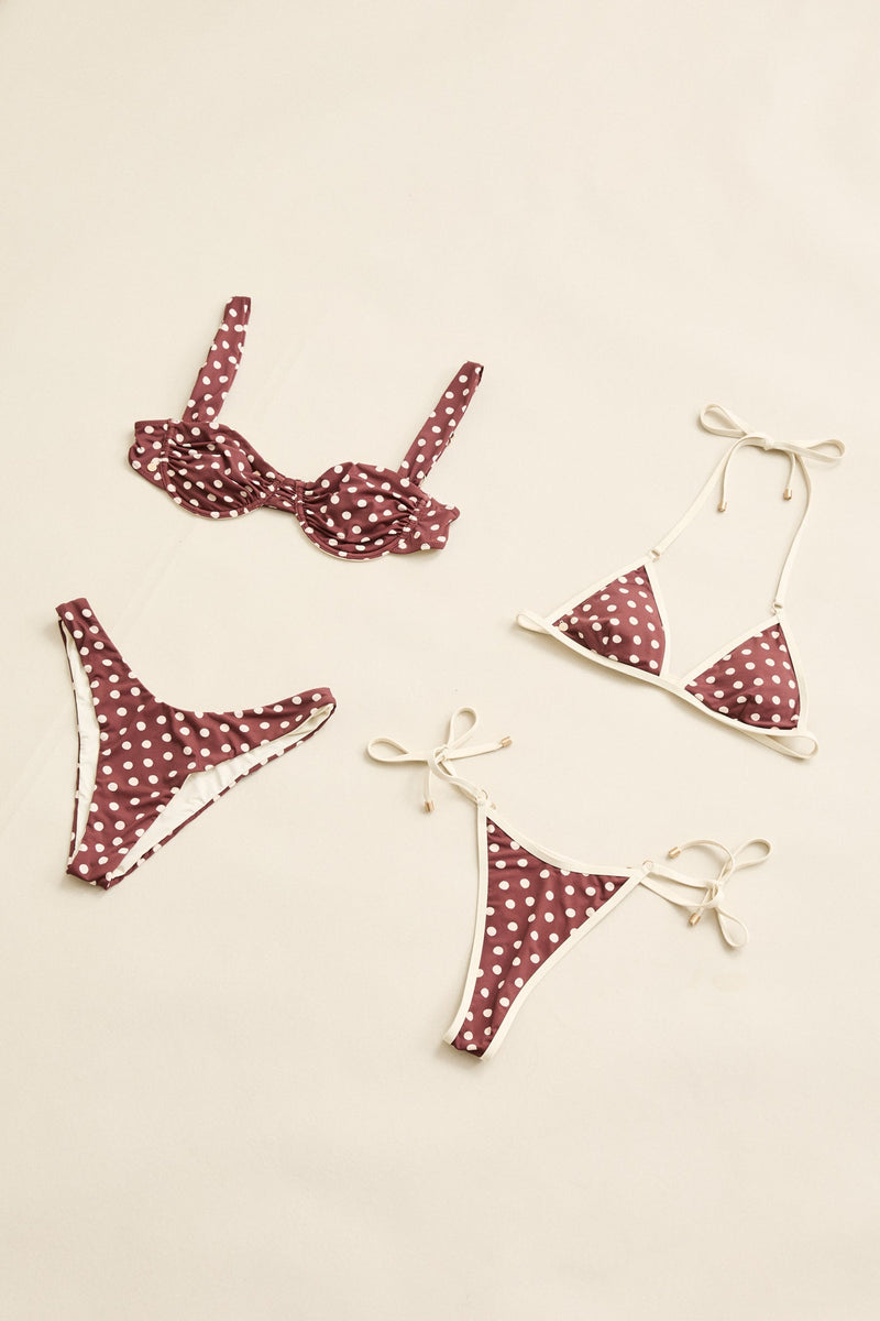 Dotti Tie Side Itsy Pant Cafe