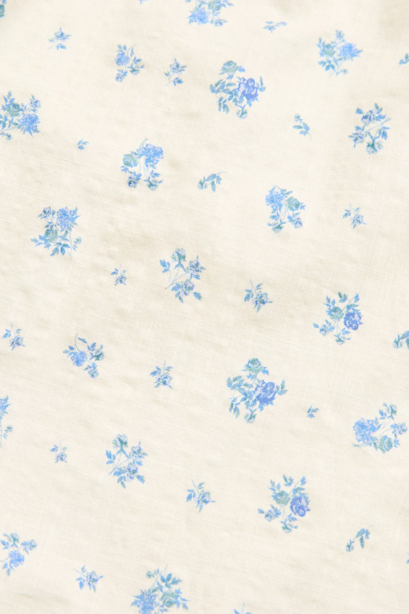 Dahlia Frill Dress  Sky