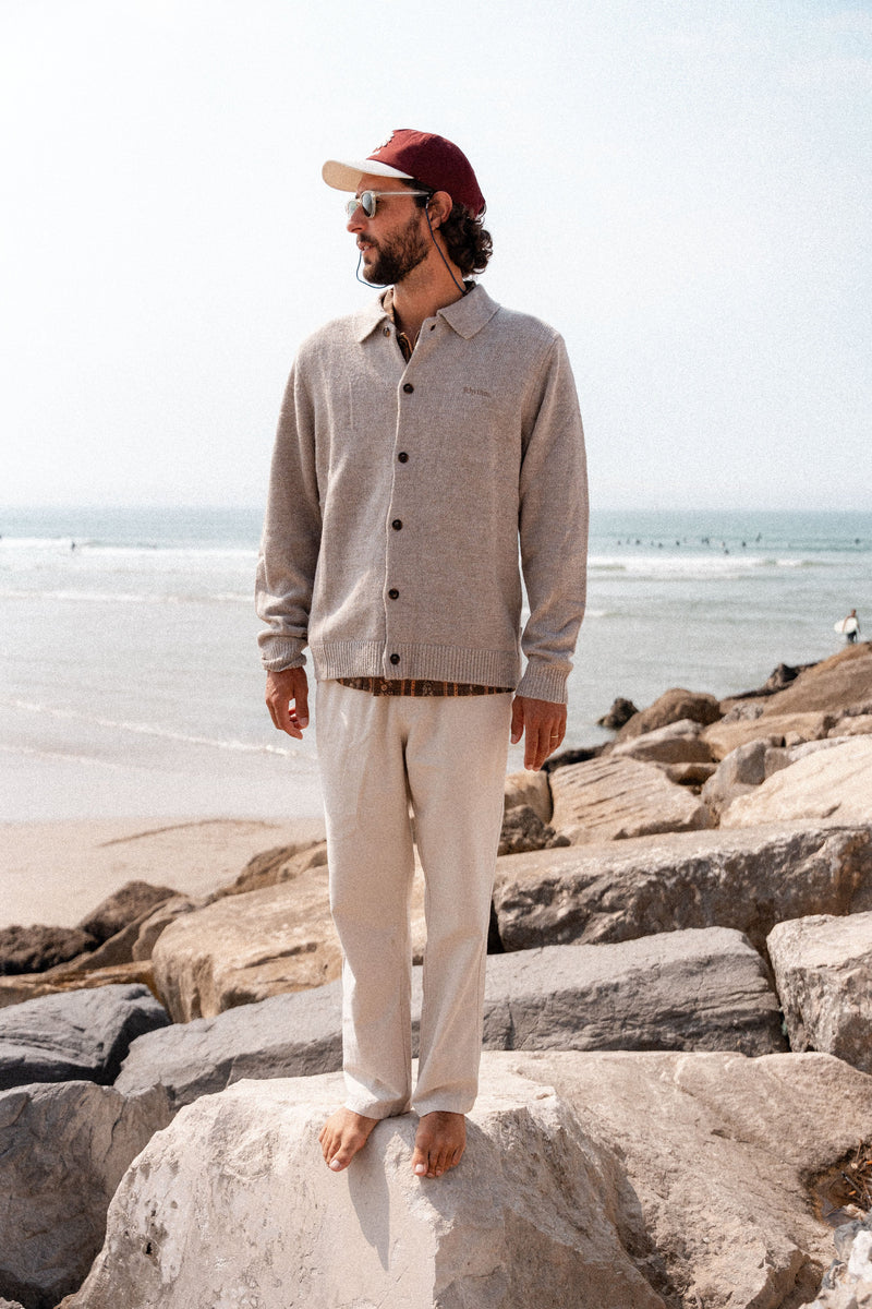 Linen Jam Pant Bone