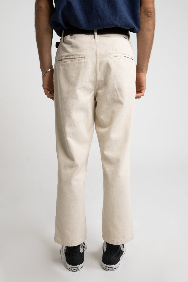 Essential Twill Trouser Natural