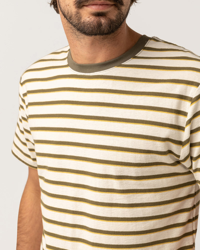 Everyday Stripe SS T-Shirt Natural