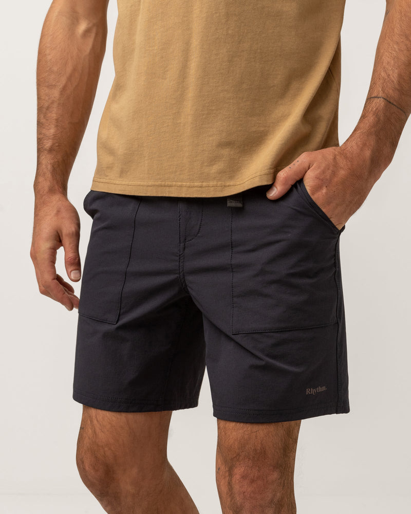 Pathfinder Short Worn Navy