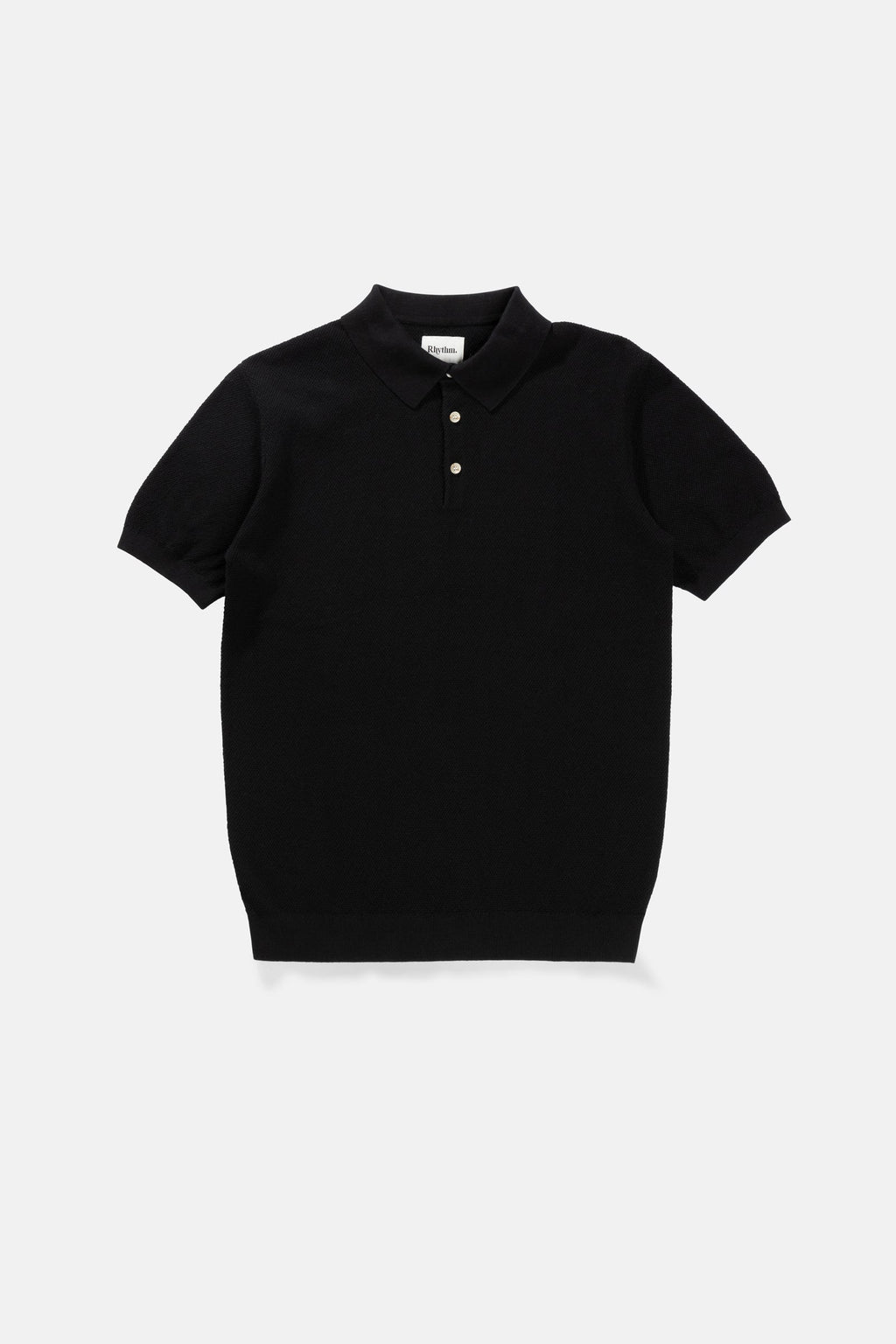 Former Coil Knit L/S Polo Shirt - black blood | Tactics