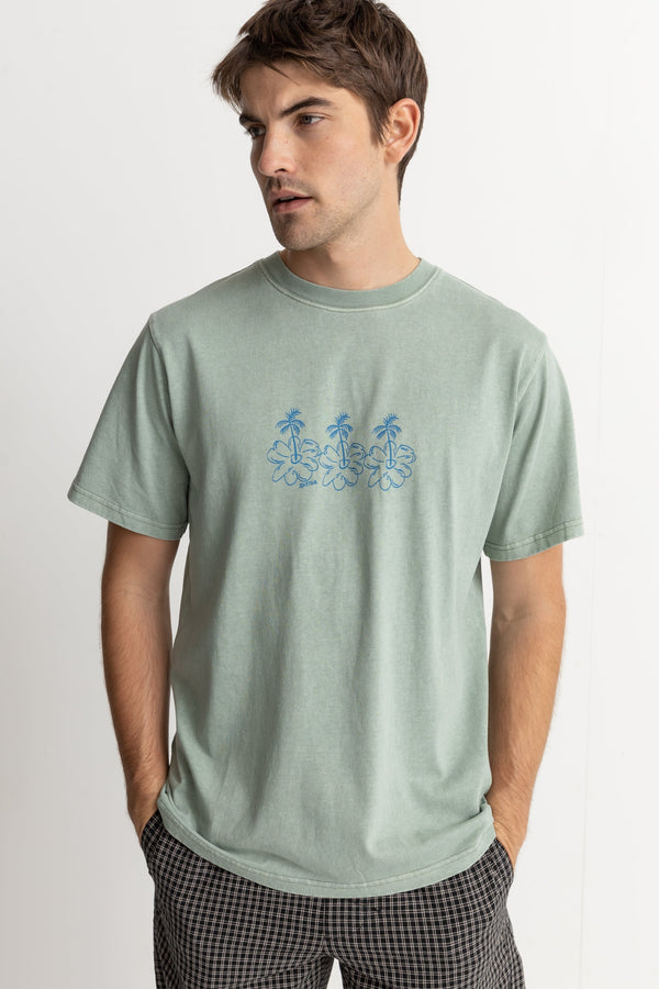 La Palma Vintage Ss T-Shirt Seafoam