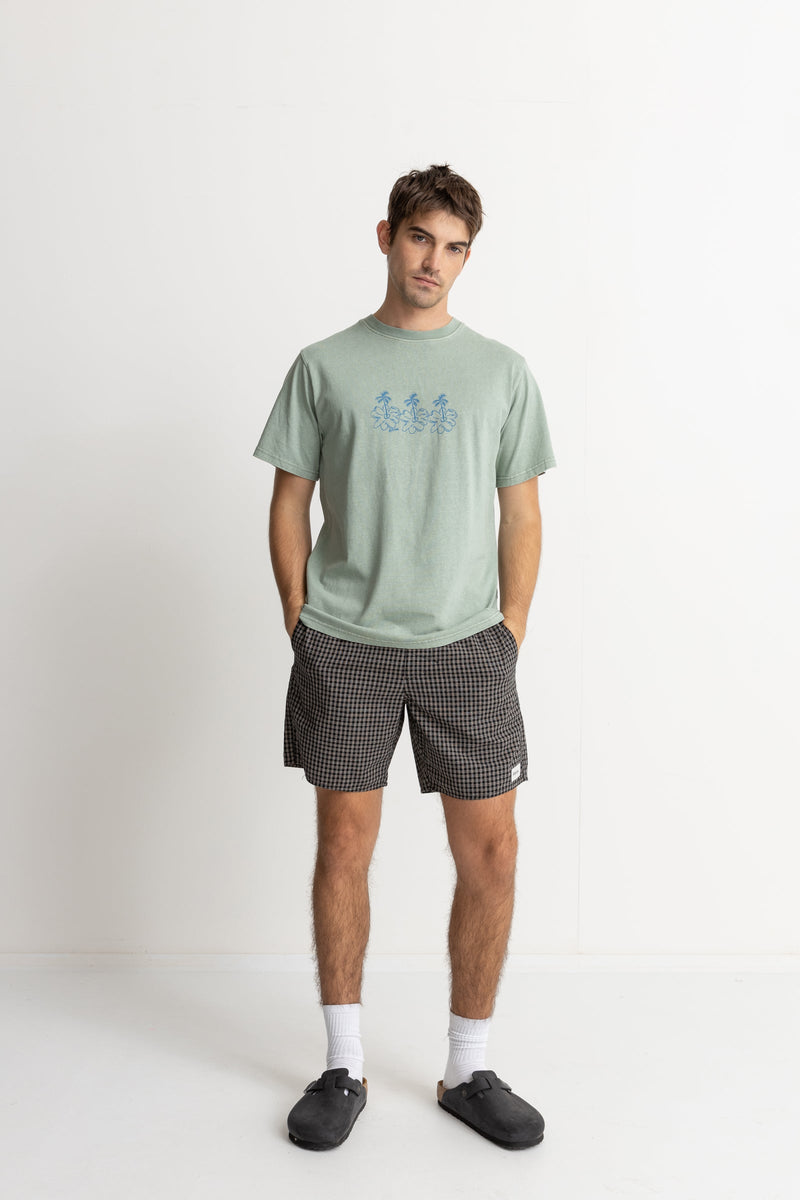 La Palma Vintage Ss T-Shirt Seafoam