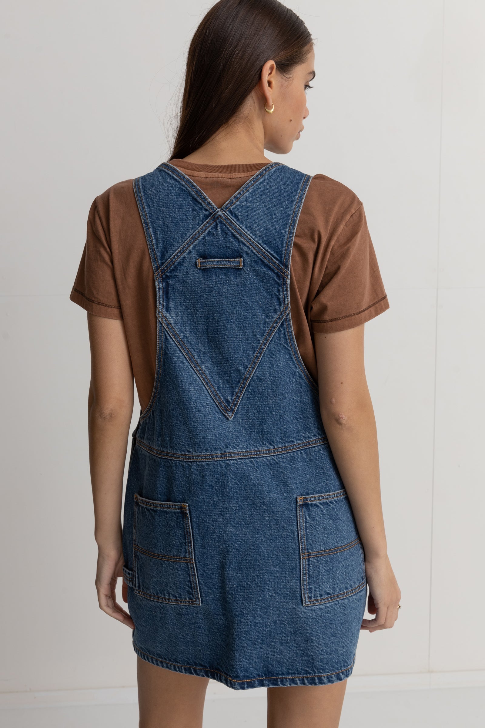 Seaside Overall Dress Blue – Rhythm EU