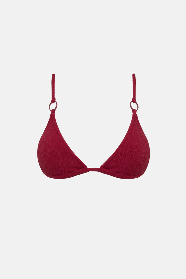 Avoca Ring Slide Tri Top Berry
