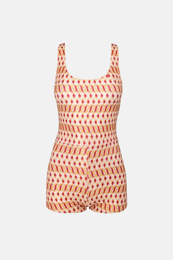 Maya Geo Islander One Piece Pink Salt