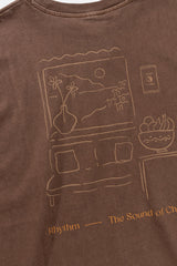 Outside Vintage Ss T-Shirt Brown