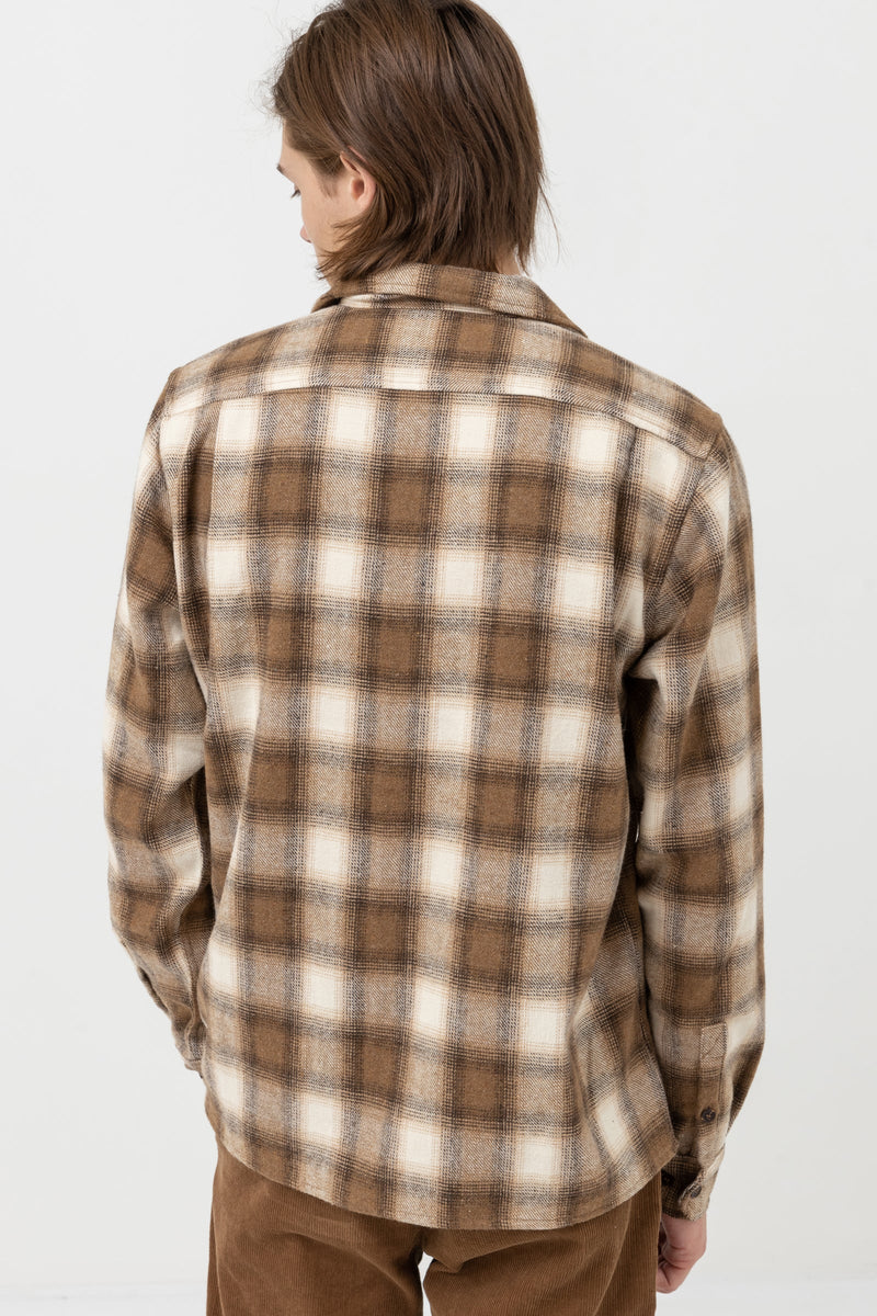 Plaid Ls Flannel Cedar – Rhythm EU