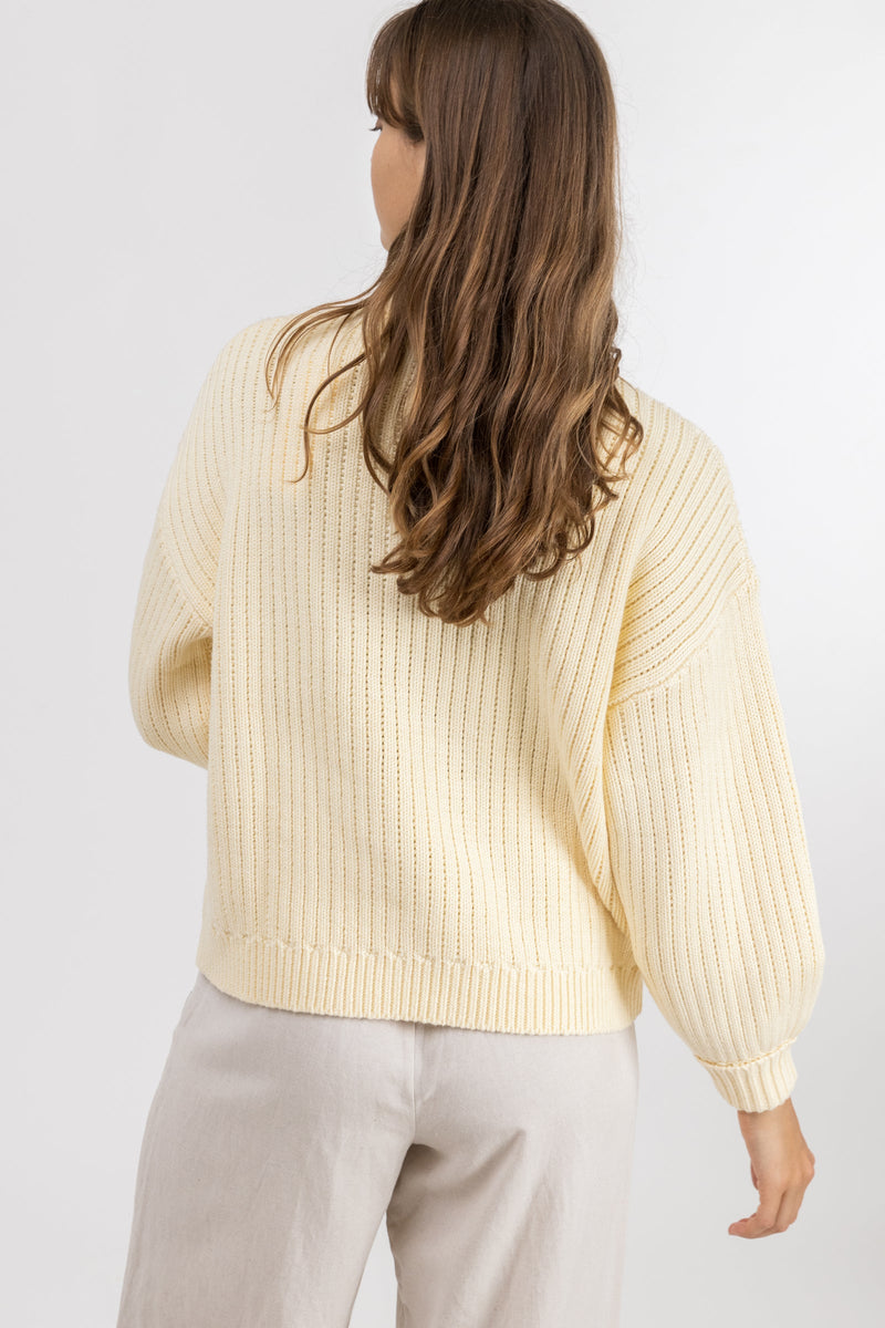 Lucia Sweater Butter Yellow