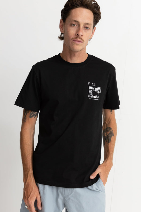 Lull Ss T-Shirt Vintage Black