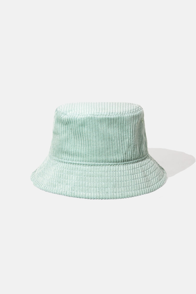 Cord Bucket Hat Seafoam