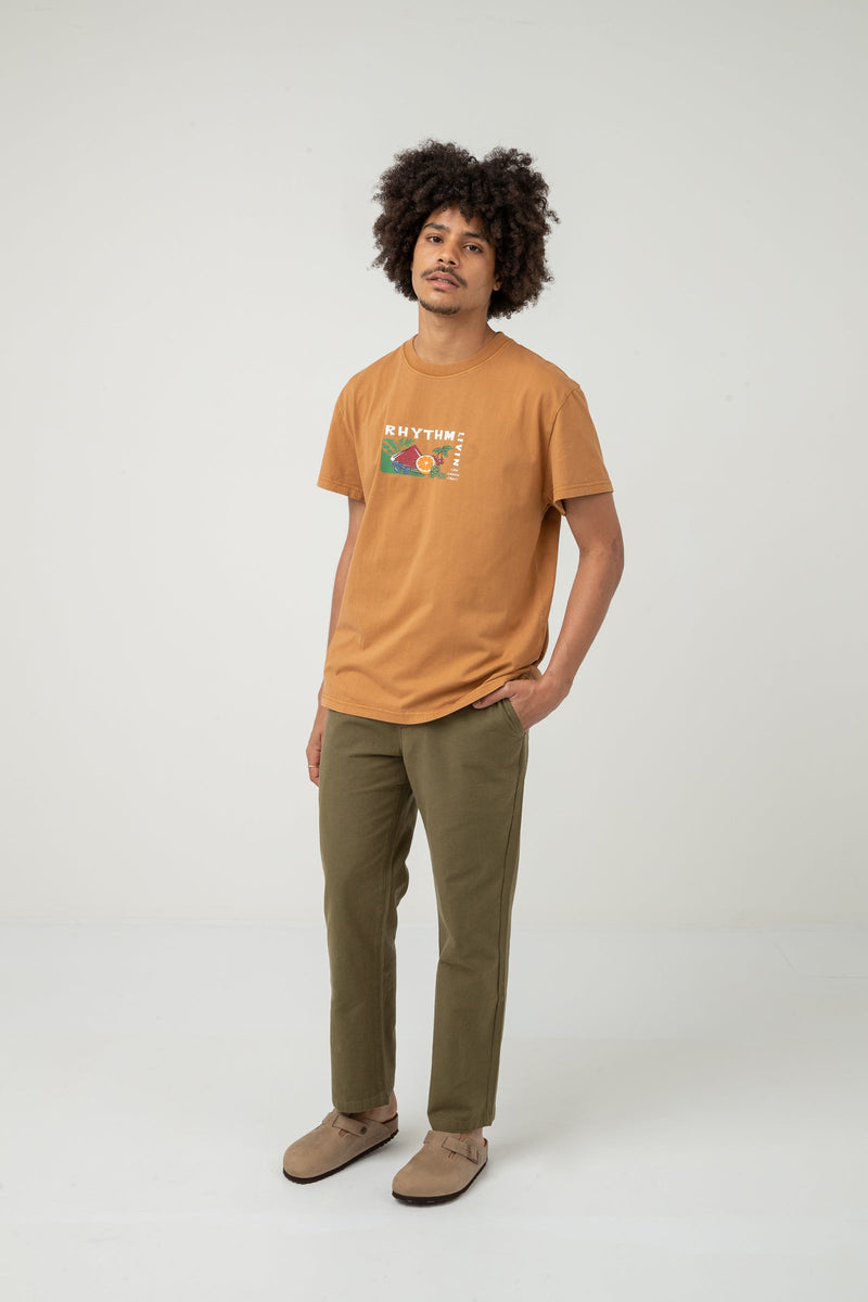 Hang Low Band SS Shirt Dijon