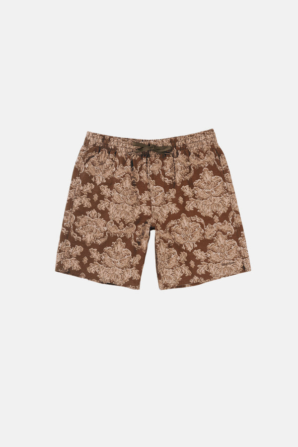 Paisley Beach Short Brown