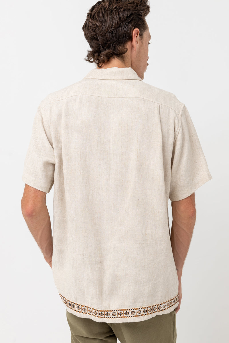 Trim SS Shirt Natural