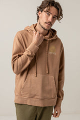 Nacala Vintage Fleece Hood Cedar