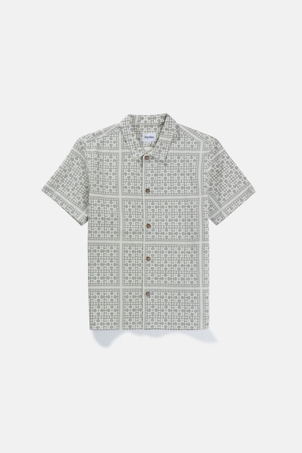 Tile Ss Shirt Sage