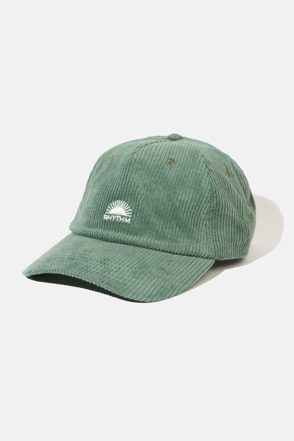 Cord Sun Cap Palm Green