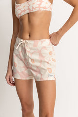 Mimi Floral Boardshort Rose