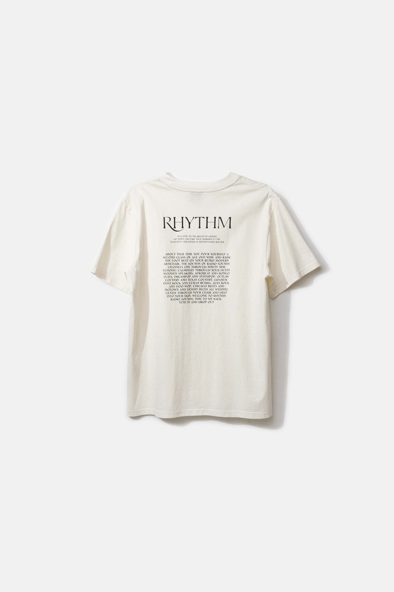 Record Vintage SS T-Shirt Vintage White