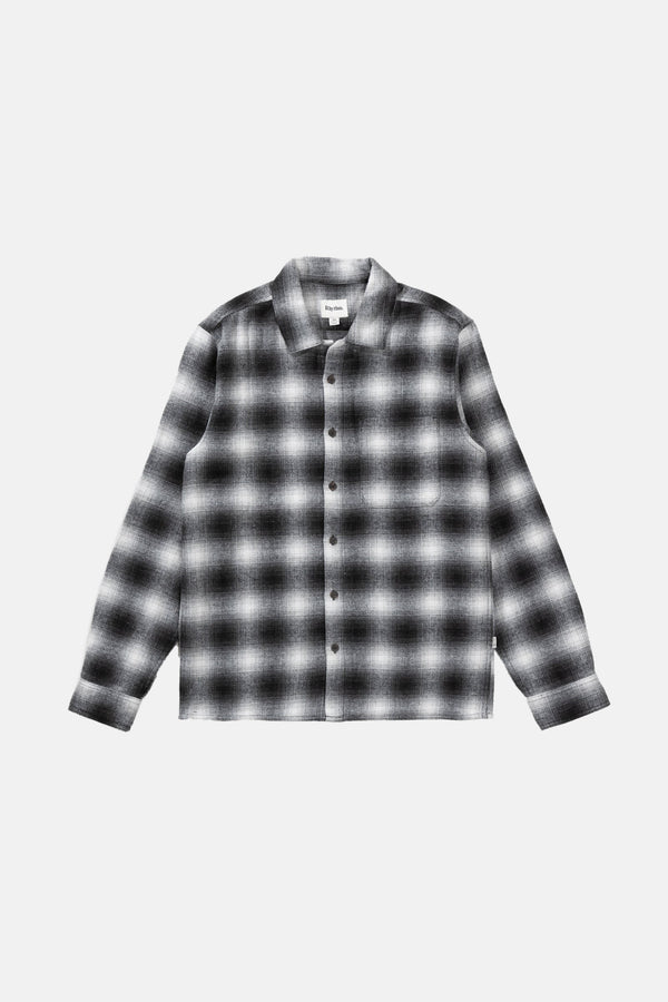 Check LS Shirt Black