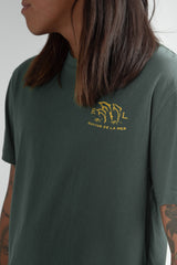 Del La Mer Ss T Shirt Green