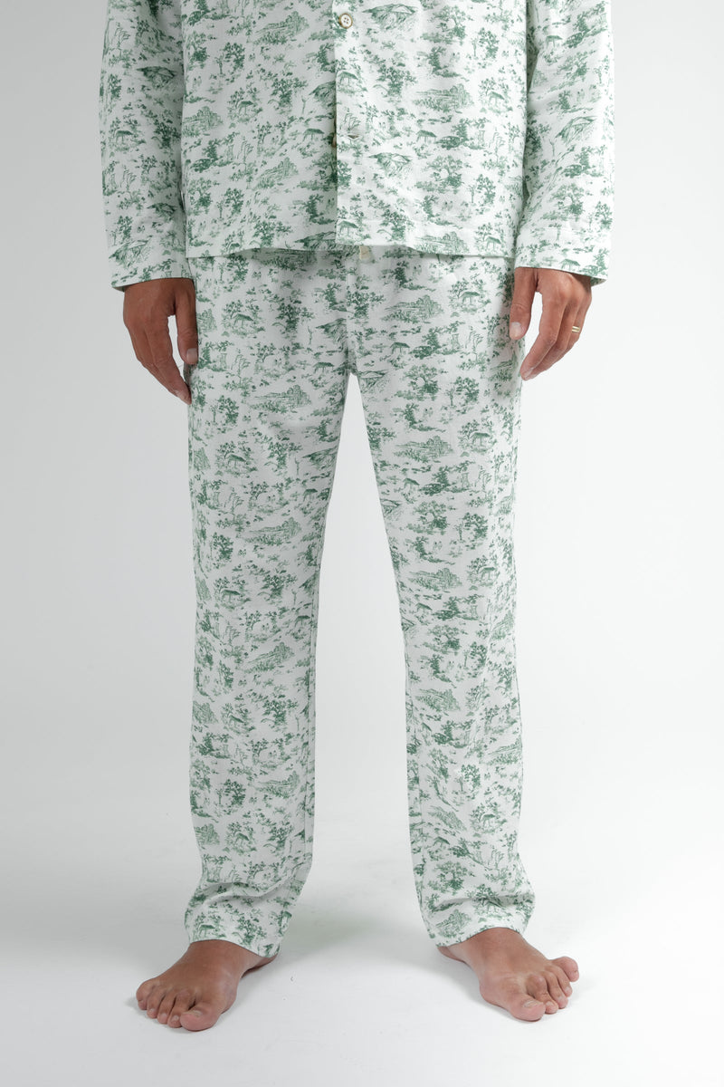 Holiday Pajama Pant Green