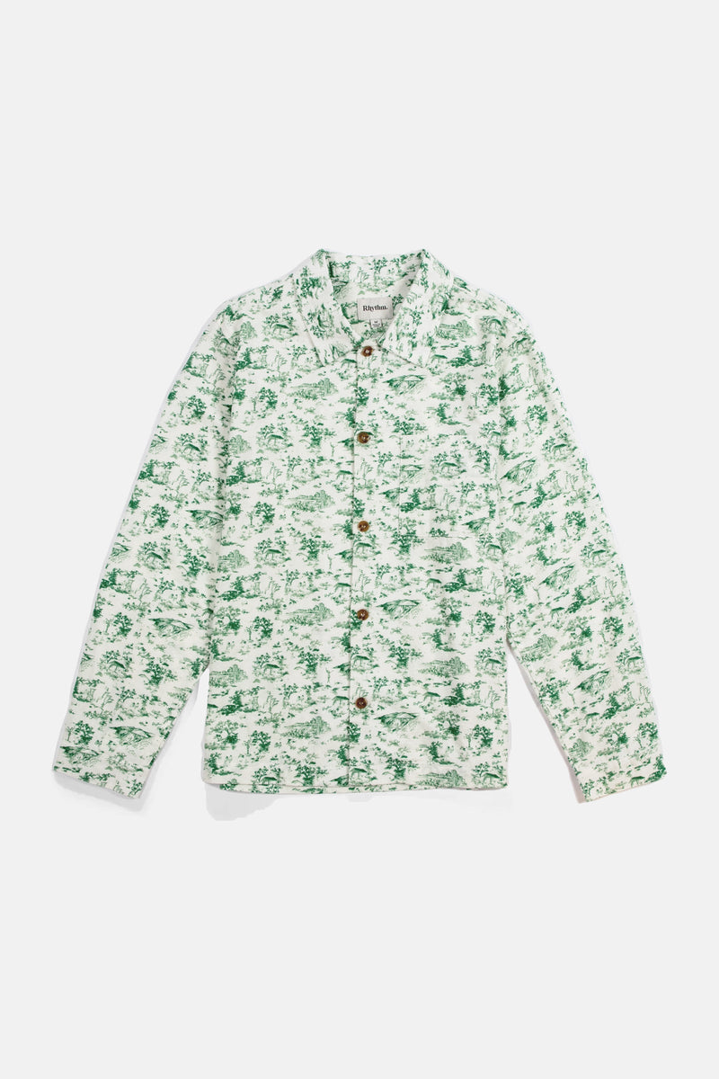 Holiday Pajama Shirt Green